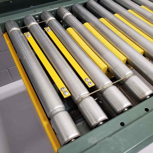 Hytrol B-21914-080 OEM Grooved Conveyor Roller for BR 10" — includes grooves for o-rings like 090.2556